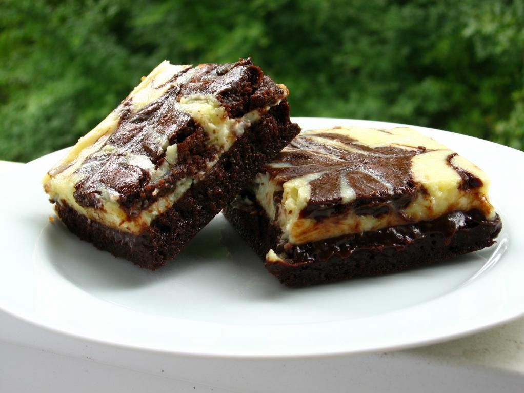 Bittersweet Marbled Chocolate Cheesecake Brownies Willow Bird Baking